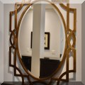 DM03. Uttermost "Marguta" trellis framed mirror. 